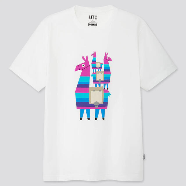 UNIQLO(ユニクロ)のFORTNITE UT(ラマ)ストラップ付き メンズのトップス(Tシャツ/カットソー(半袖/袖なし))の商品写真