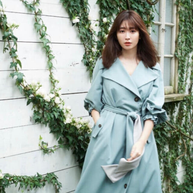 herlipto Belted Dress Trench Coat コート