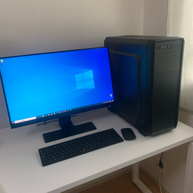 ゲーミングpc パソコン　10世代  i7 10700 benq2580