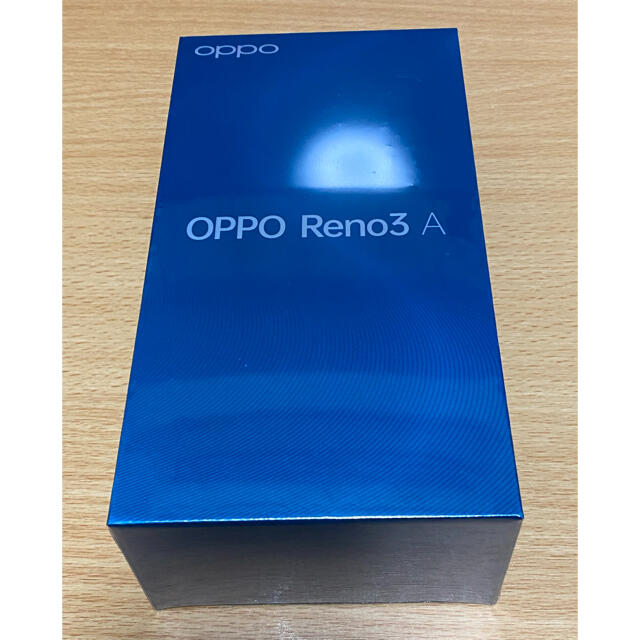 OPPO - 新品未開封品 OPPO Reno3 A ホワイト 白 SIMフリーの+