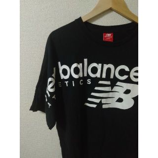 ニューバランス(New Balance)の【美品】New Balance ブラック Tシャツ Lサイズ(Tシャツ/カットソー(半袖/袖なし))