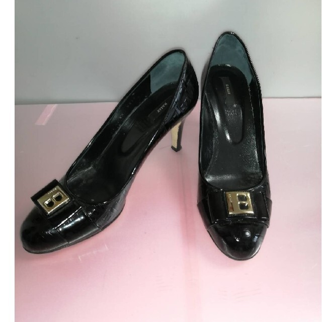 美品‼️BALLY バリー ヒールパンプス 30210412-