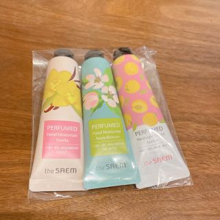 ザセム(the saem)の【新品未開封】ザ　セム　ハンドクリーム3本セット　tha SAEM(ハンドクリーム)