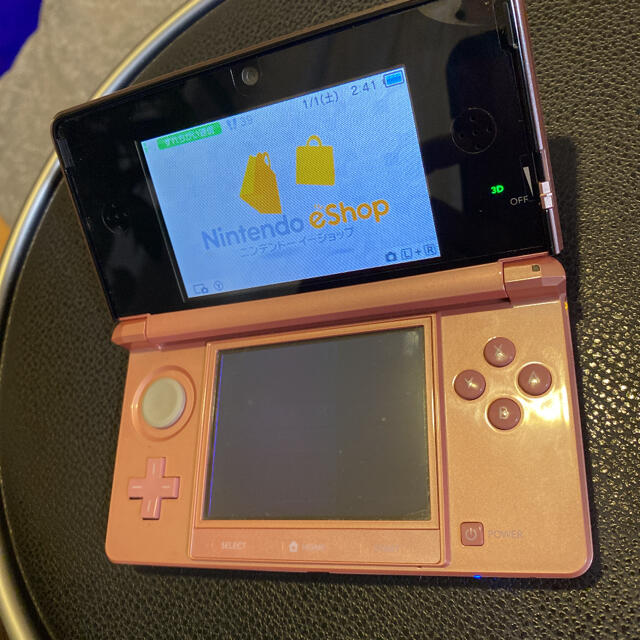ニンテンドー3DS(ニンテンドー3DS)のジャンク品Nintendo 3DS本体ピンク外装美品 エンタメ/ホビーのゲームソフト/ゲーム機本体(携帯用ゲーム機本体)の商品写真