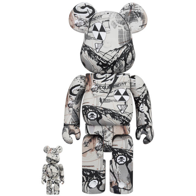 MEDICOM TOY - BE@RBRICK Hiroki Tsukuda 100％ & 400％