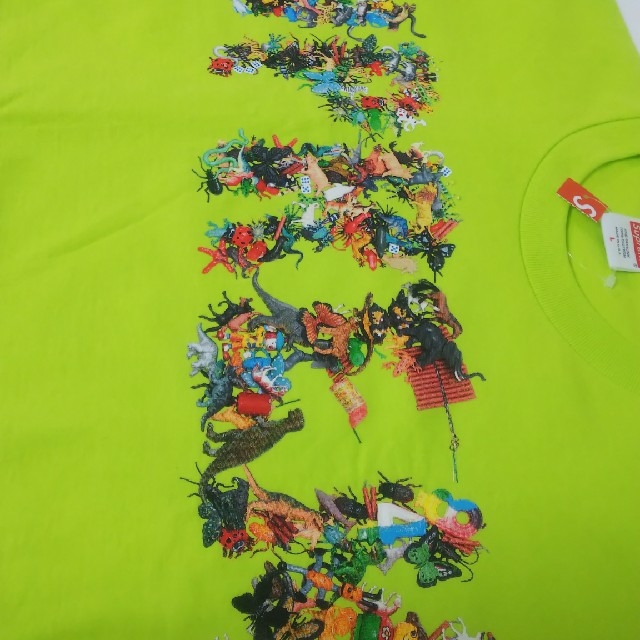 Supreme(シュプリーム)のSupreme Toy Pile Tee  L Bright Green メンズのトップス(Tシャツ/カットソー(半袖/袖なし))の商品写真