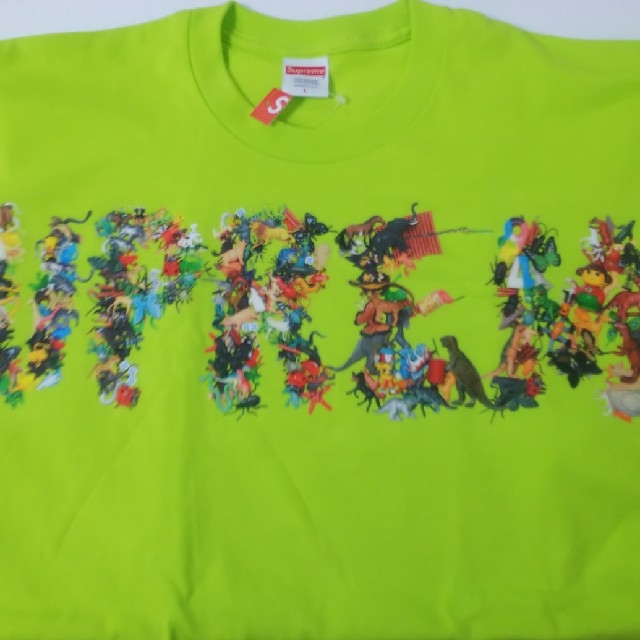 Supreme(シュプリーム)のSupreme Toy Pile Tee  L Bright Green メンズのトップス(Tシャツ/カットソー(半袖/袖なし))の商品写真