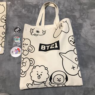 サック(SAC)の新品　SAC サック　トートバッグ　BT21 キャラクター柄トートバッグ(トートバッグ)