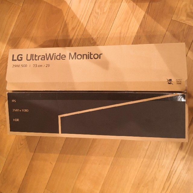 LGウルトラワイドモニター　29WL500-BPC/タブレット