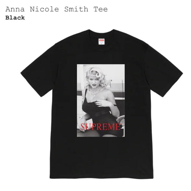 supreme Anna Nicole Smith Tee Tシャツ/カットソー(半袖/袖なし)