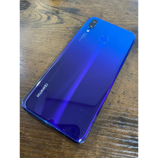 【美品】Huawei nova3 アイリスパープル