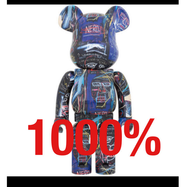 MEDICOM TOY(メディコムトイ)のBE@RBRICK JEAN-MICHEL BASQUIAT 1000％ エンタメ/ホビーのフィギュア(その他)の商品写真