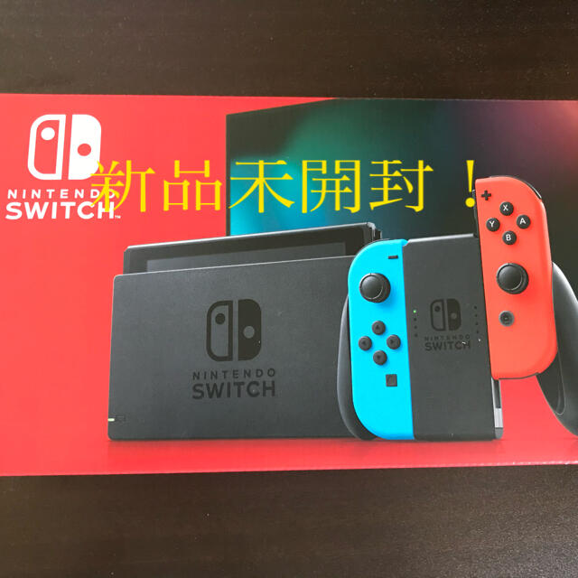 新品未開封Nintendo Switch本体 新型 ニンテンドースイッチ ネオン