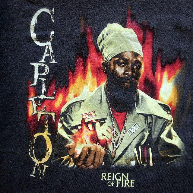 激レア レゲエ Capleton ケイプルトン  ヴィンテージ Tシャツ L