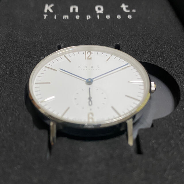 KNOT(ノット)のknot 腕時計 CS-36SVWH1 メンズの時計(腕時計(アナログ))の商品写真