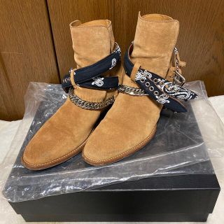 おまけ付き　amiri アミリ　バンダナ　ブーツ　size 42 27cm