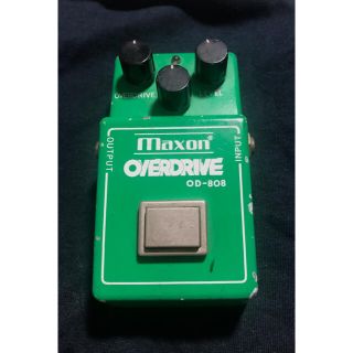 アイバニーズ(Ibanez)のMaxon OVERDRIVE OD-808 ヴィンテージ JRC4558D(エフェクター)