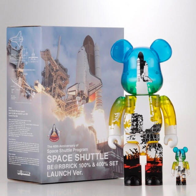 100%SPACE SHUTTLE BE@RBRICK LAUNCH