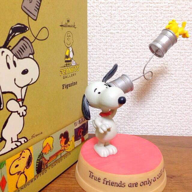 新品未開封】スヌーピー フィギュア ホールマーク Hallmark 電話