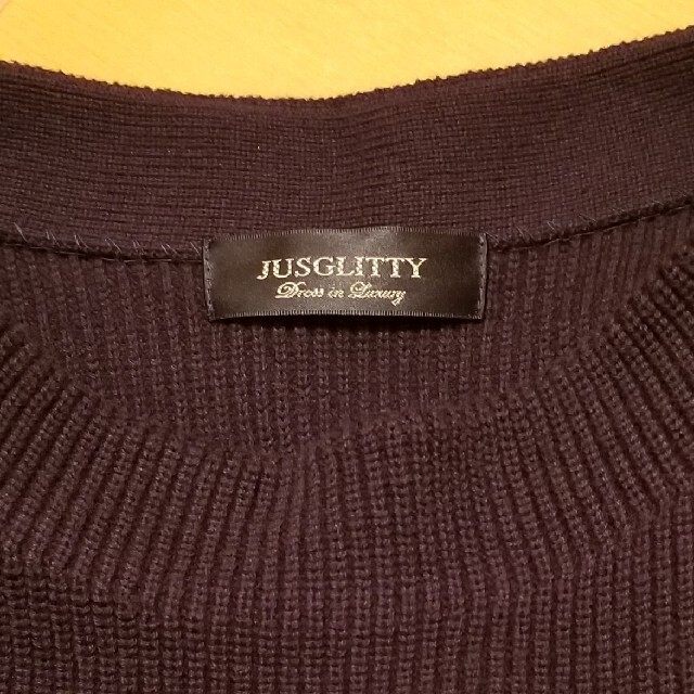 JUSGLITTY(ジャスグリッティー)の✨未使用✨JUSGLITTY  ニットドッキングチュニック レディースのトップス(チュニック)の商品写真