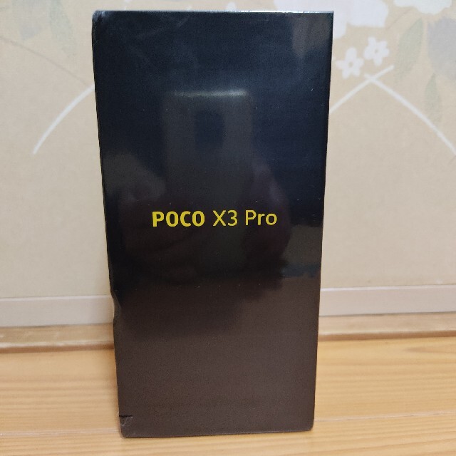 新品 未開封 Xiaomi POCO X3 Pro global 版 スマホ/家電/カメラのスマートフォン/携帯電話(スマートフォン本体)の商品写真