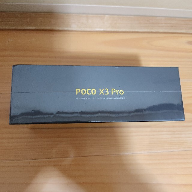 新品 未開封 Xiaomi POCO X3 Pro global 版 スマホ/家電/カメラのスマートフォン/携帯電話(スマートフォン本体)の商品写真