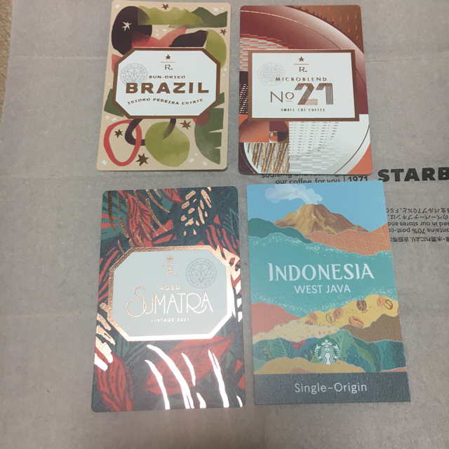 Starbucks Coffee - スタバ カード スターバックス メッセージカード