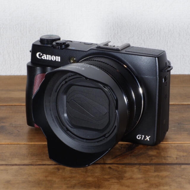 Canon(キヤノン)のCANON POWER SHOT G1X MarkⅡ スマホ/家電/カメラのカメラ(コンパクトデジタルカメラ)の商品写真