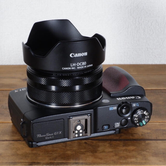Canon(キヤノン)のCANON POWER SHOT G1X MarkⅡ スマホ/家電/カメラのカメラ(コンパクトデジタルカメラ)の商品写真