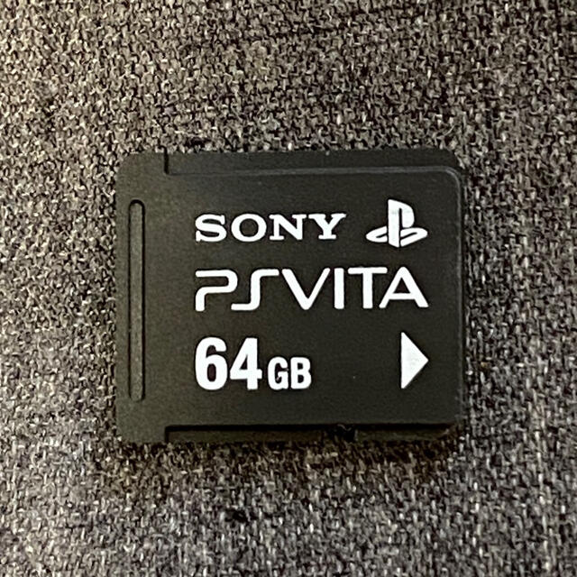 PlayStation Vita(プレイステーションヴィータ)のvita メモリーカード 64GB エンタメ/ホビーのゲームソフト/ゲーム機本体(その他)の商品写真