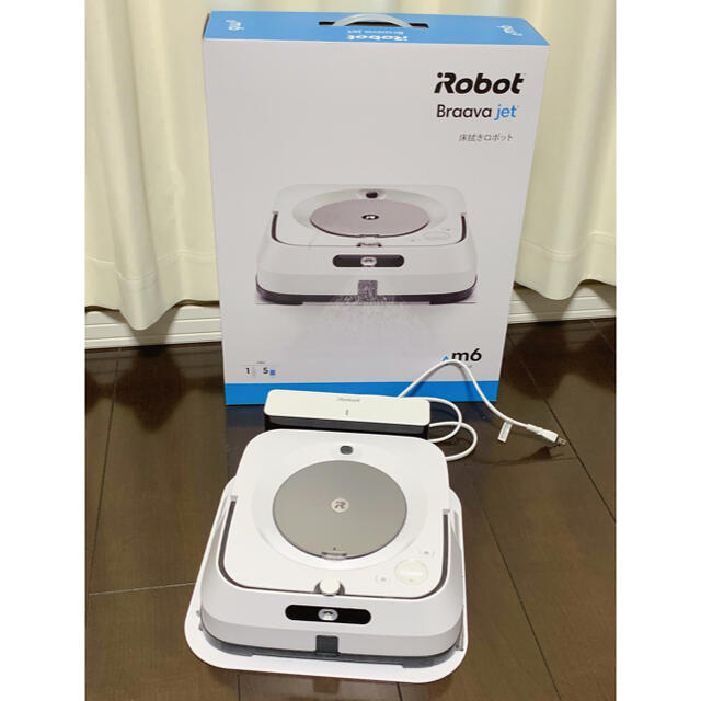 代引き人気 IROBOT ブラーバジェットM6 床拭きロボット 掃除機