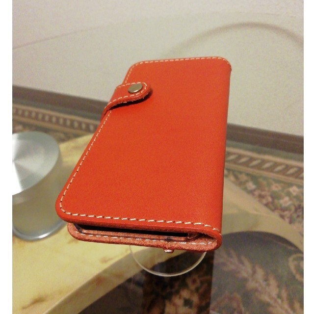 栃木レザー(トチギレザー)のMobile Oil Leather Case 栃木レザー (左持ち手用) スマホ/家電/カメラのスマホアクセサリー(iPhoneケース)の商品写真