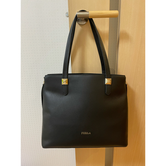 Furla(フルラ)のゆの様専用　フルラ トートバック ブラック レディースのバッグ(トートバッグ)の商品写真