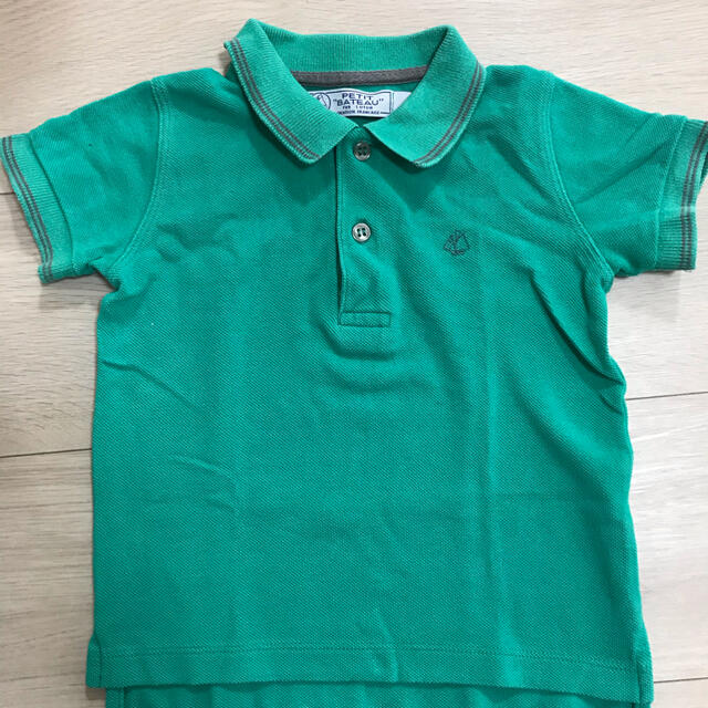 PETIT BATEAU(プチバトー)のプチバトー　ポロシャツ/24m キッズ/ベビー/マタニティのキッズ服男の子用(90cm~)(Tシャツ/カットソー)の商品写真