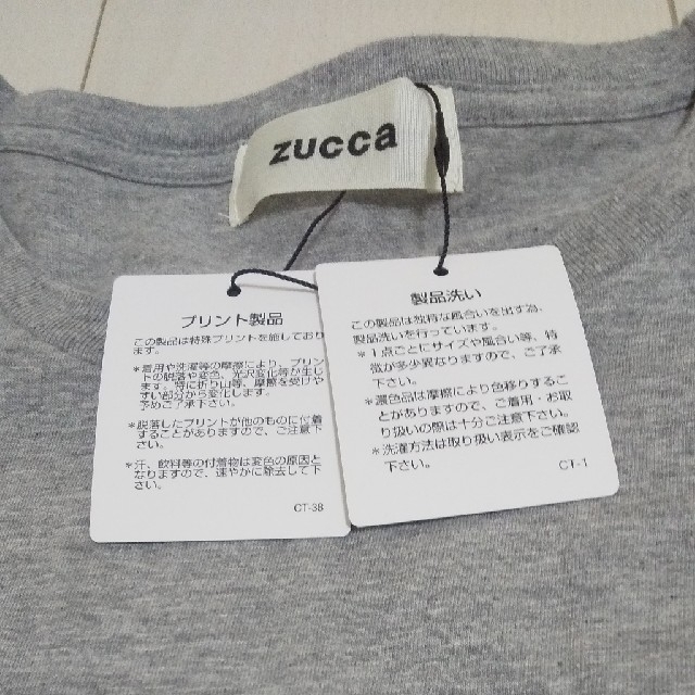 ZUCCa - LOGO Tシャツの通販 by みるく's shop|ズッカならラクマ