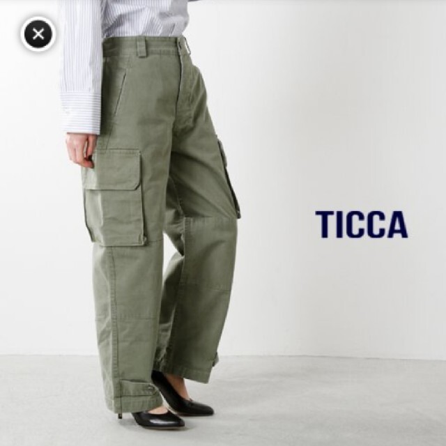 【定価28600円！レアサイズ！】TICCA ティッカ コットンカーゴパンツパンツ