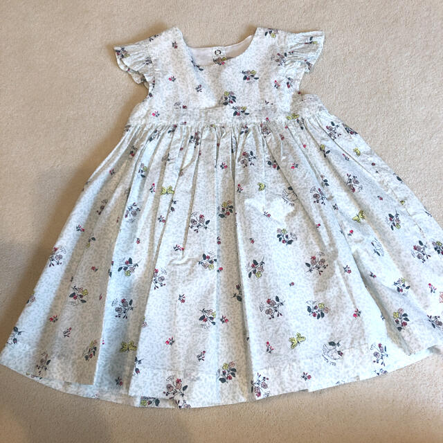 PETIT BATEAU(プチバトー)のQOO様専用　2点おまとめです。 キッズ/ベビー/マタニティのキッズ服女の子用(90cm~)(ワンピース)の商品写真