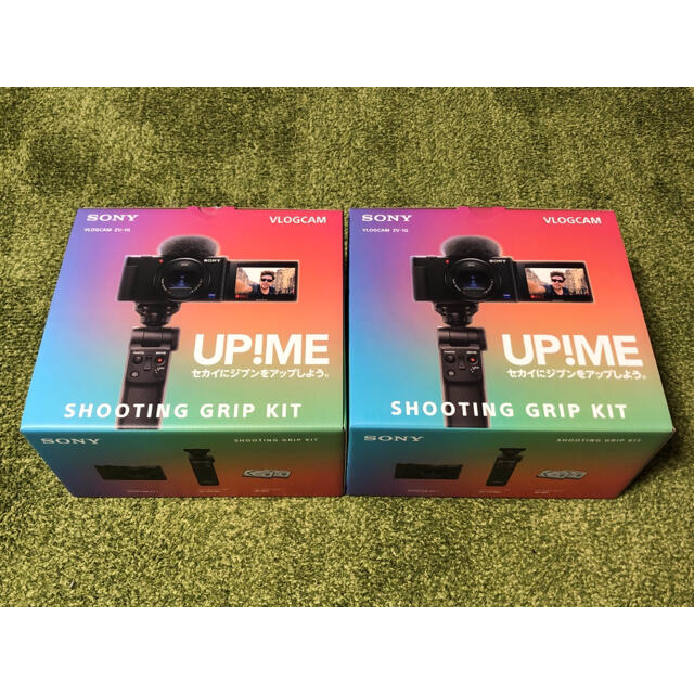 超格安一点 ZV-1G SONY VLOGCAM 2台セット SHOOTINGGRIPKIT コンパクト