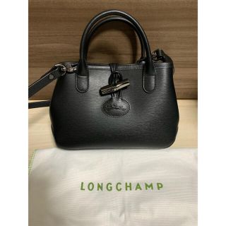 ロンシャン(LONGCHAMP)の【ぐー様専用】ロンシャン　ロゾ　ミニ　ショルダーバッグ　ブラック(ショルダーバッグ)