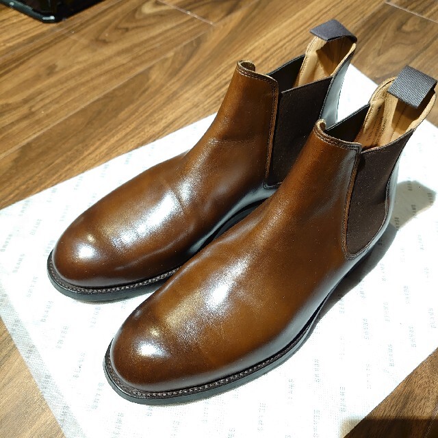 Crockett&Jones(クロケットアンドジョーンズ)の【Hiro様専用】クロケット＆ジョーンズ チェルシーブーツ ダークブラウン メンズの靴/シューズ(ブーツ)の商品写真