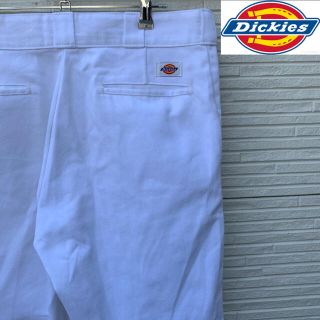 ディッキーズ(Dickies)のDickies ディッキーズ ワークパンツ 874 ブランドタグ ホワイト(ワークパンツ/カーゴパンツ)