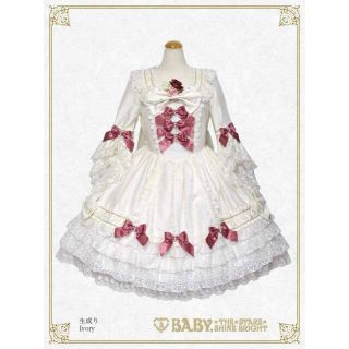 ベイビーザスターズシャインブライト(BABY,THE STARS SHINE BRIGHT)のpearl bouquet princess dress ※今だけ値下げ(ひざ丈ワンピース)