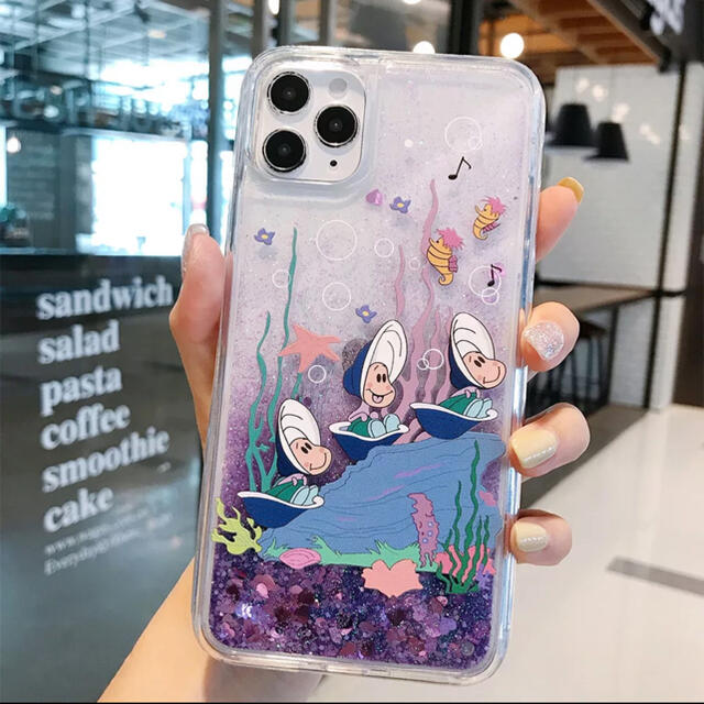 Disney(ディズニー)のアリス ヤングオイスター iPhoneケース スマホ/家電/カメラのスマホアクセサリー(iPhoneケース)の商品写真