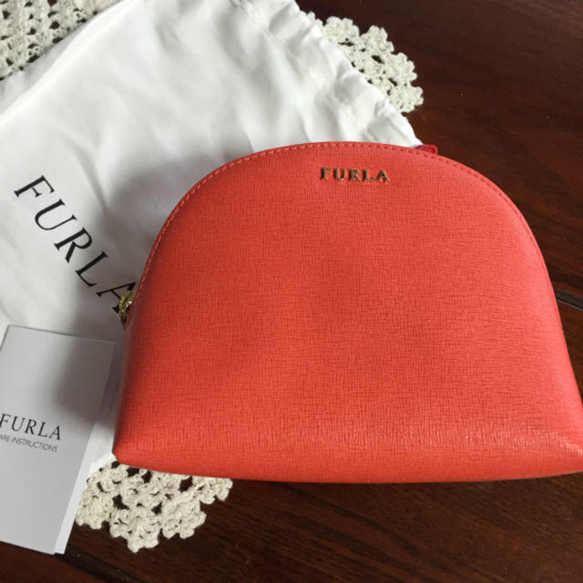 Furla(フルラ)の新品未使用♡フルラポーチ レディースのファッション小物(ポーチ)の商品写真