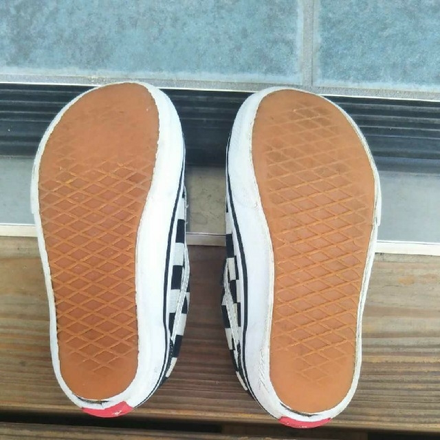 VANS(ヴァンズ)の17cm VANS オールドスクール スニーカー チェッカーフラッグ キッズ/ベビー/マタニティのキッズ靴/シューズ(15cm~)(スニーカー)の商品写真