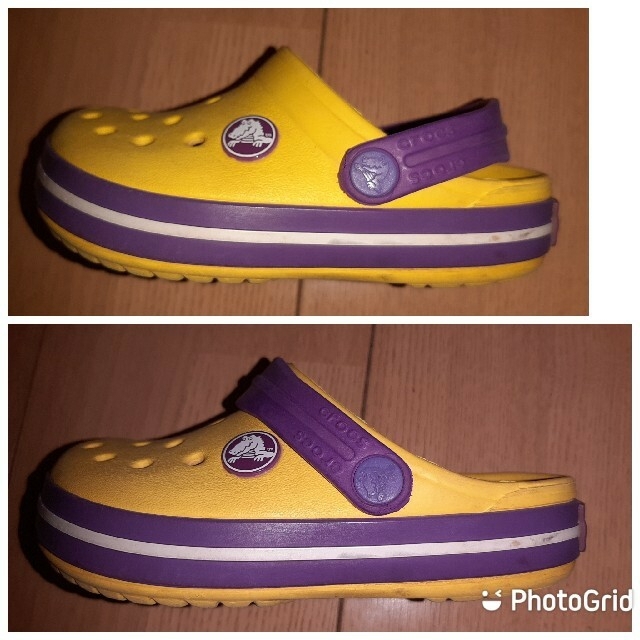 crocs(クロックス)のクロックス キッズ クロックバンド CROCS kid サイズ15.5cm キッズ/ベビー/マタニティのキッズ靴/シューズ(15cm~)(サンダル)の商品写真