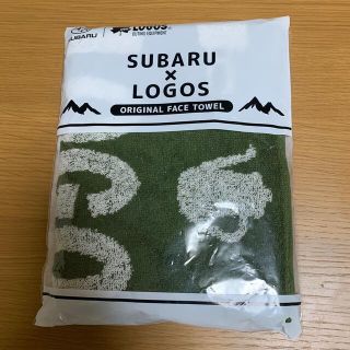 ロゴス(LOGOS)のSUBARU×LOGOS フェイスタオル(タオル/バス用品)