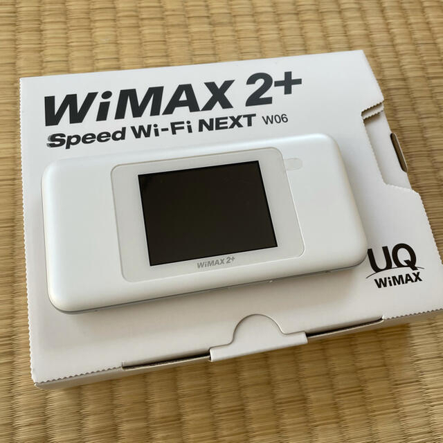 HUAWEI WiMAX2+ W06 無線LAN モバイルルーター ワイマックス