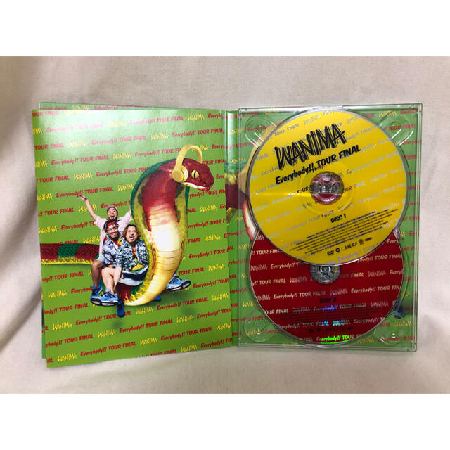 WANIMA(ワニマ)のEverybody！！　TOUR　FINAL DVD エンタメ/ホビーのDVD/ブルーレイ(ミュージック)の商品写真