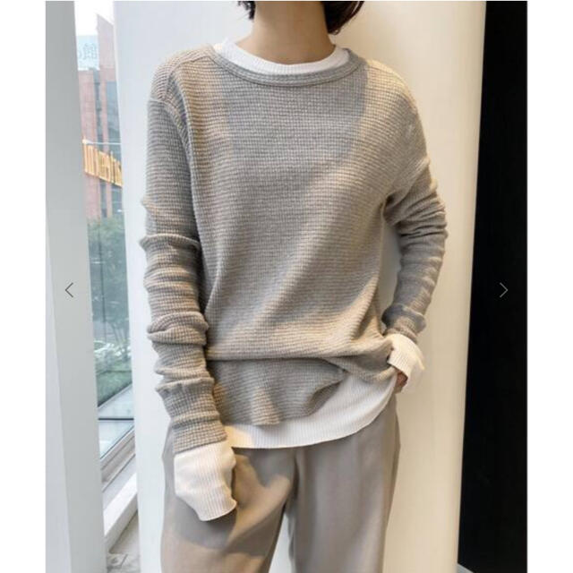 新品 L´Appartment RIB L/S TOP GOOD GRIEF 新品 L´Appartment RIB L/S TOP GOOD GRIEF